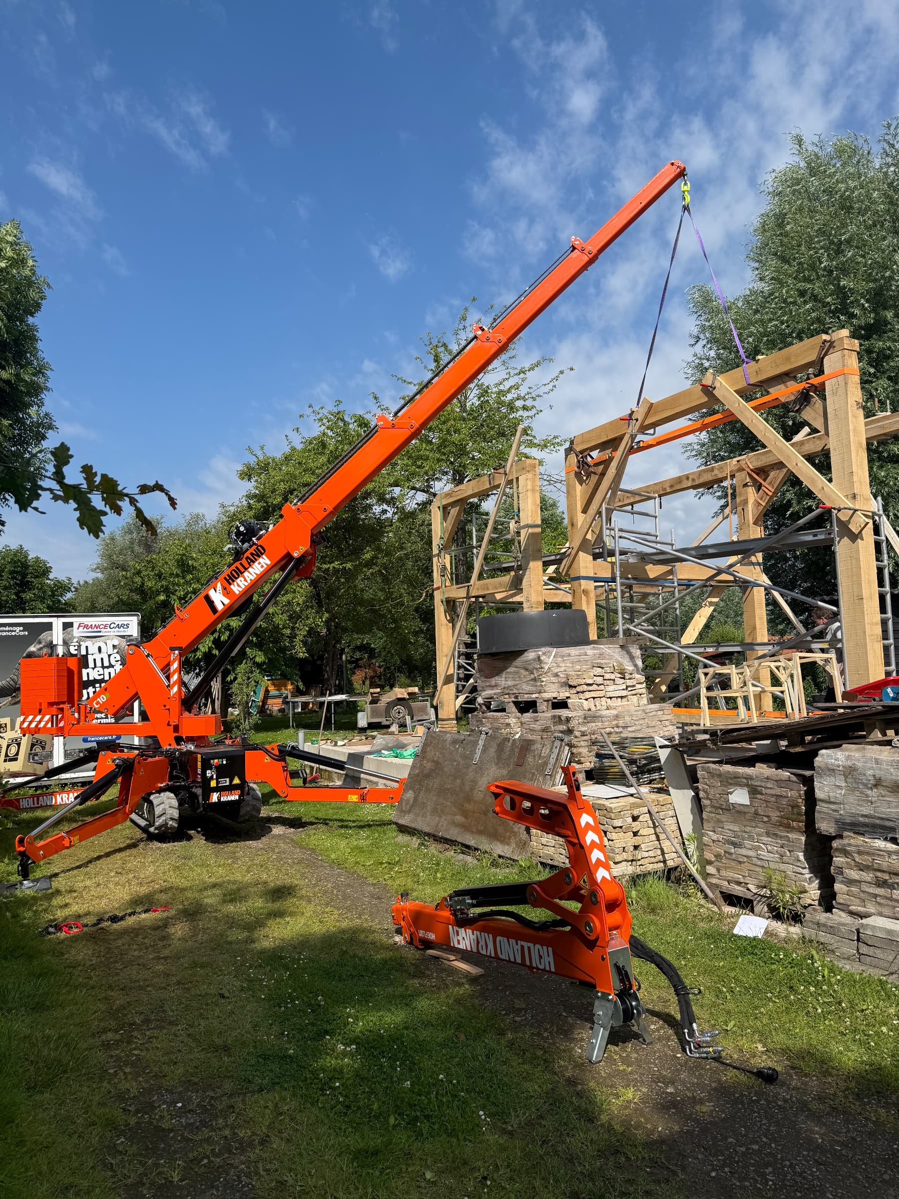 Eiken Spanten Plaatsen